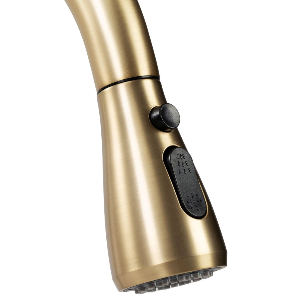 Rubinetto Da Cucina Rea Nest Gold Brush