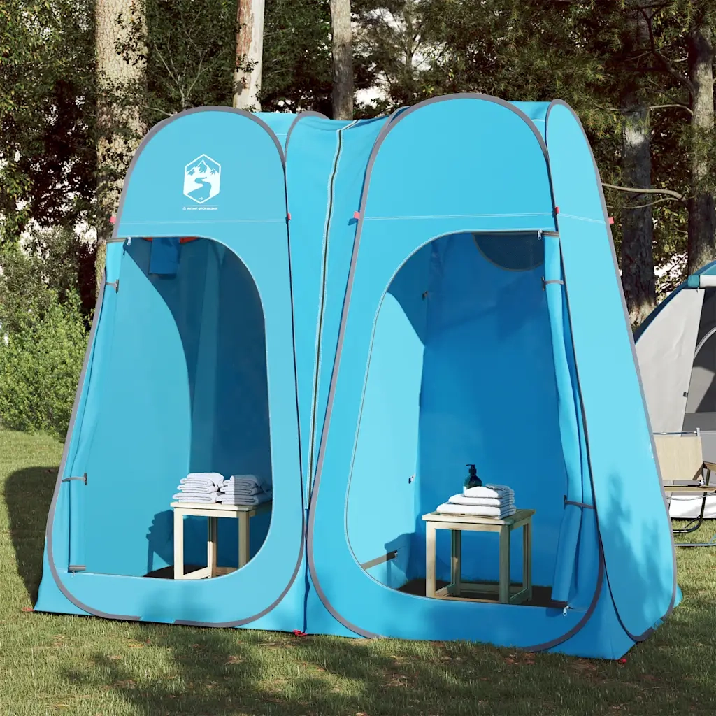 Tenda Privacy Pop-Up - Tenda da esterno Blu Impermeabile 135985