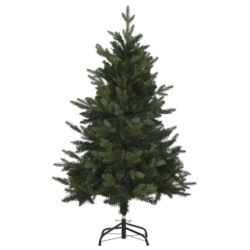 Albero di Natale artificiale, 1,2 m, supporto incluso, ?85 cm x 120 cm, verde