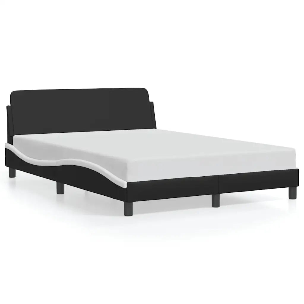 Giroletto Dover Nero e Bianco 140x190 cm in Similpelle 373183