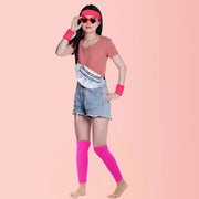 Abbigliamento anni '80 sportivo - accessori neon - per feste