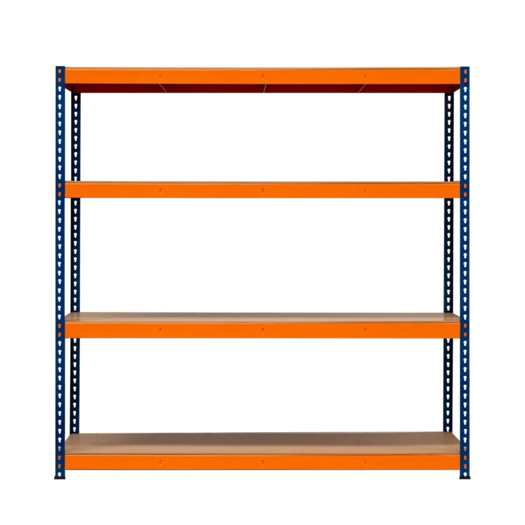Scaffalatura a 4 Rpiani Resistente 300kg Magazzino Officina di stoccaggio - S-Rax