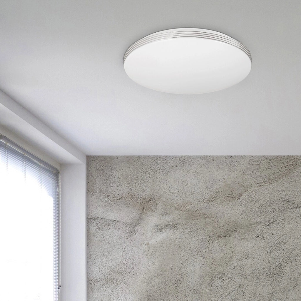 Plafoniera LED Rabalux Oscar2 rotonda bianca 34cm 18W