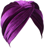 Tulband Cap in Flanella con Estensione per Donne, Musulmane, Donne Indiane - Bandana per Capelli Cadenti - Cappello per Chemo e Chemioterapia