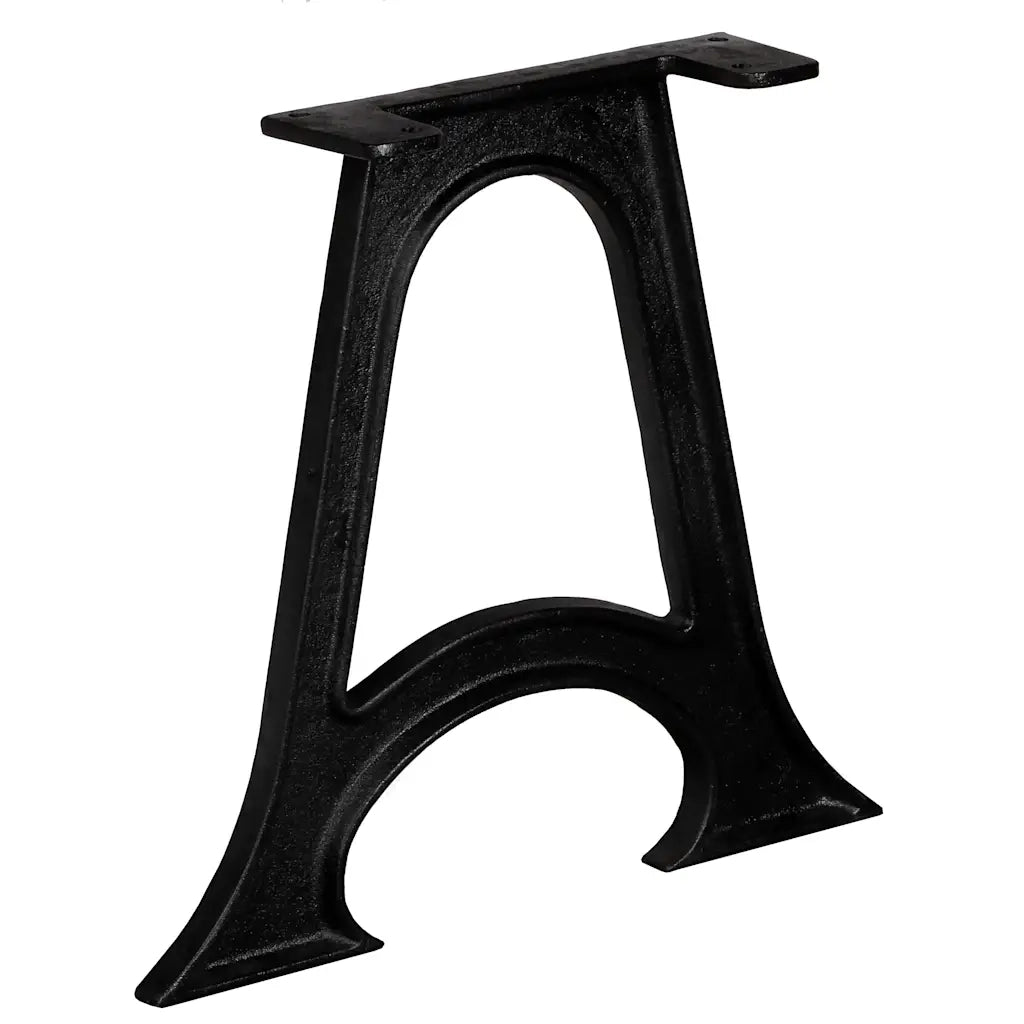 Gambe per Tavolino da CaffÃ¨ 2 pz Base ad Arco Forma di A Ghisa cod mxl 55708