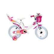 Bicicletta esperia 25150 bimba starlet con rotelle e accessori bianco