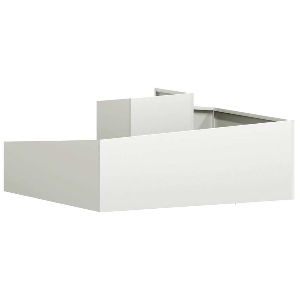 Vasi & Vasi Bianco Plastica Medio Intarsi Decorativi