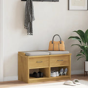 Panca da Corridoio SANDNES 87x40x50 cm Legno Massello di Pino
