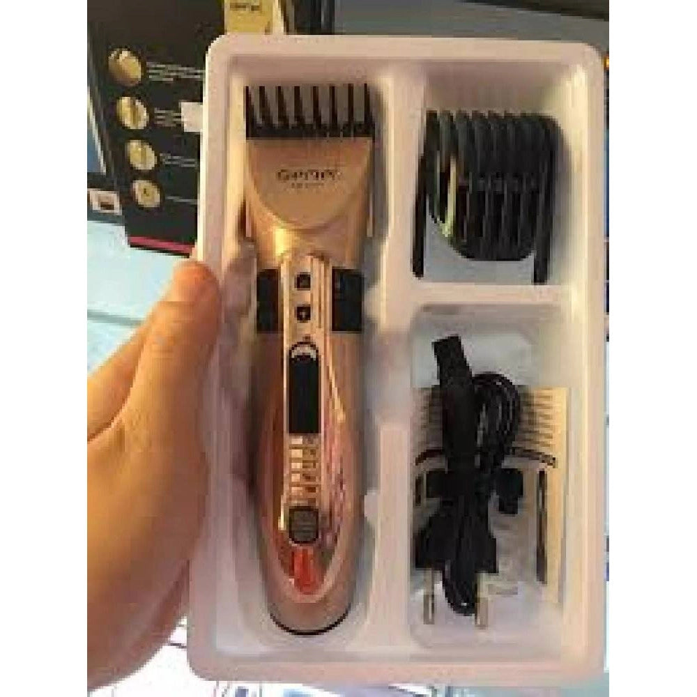 Trade Shop - Regolabarba Taglia Capelli Trimmer Professionale A Batteria Ricaricabile Gm-6051 -