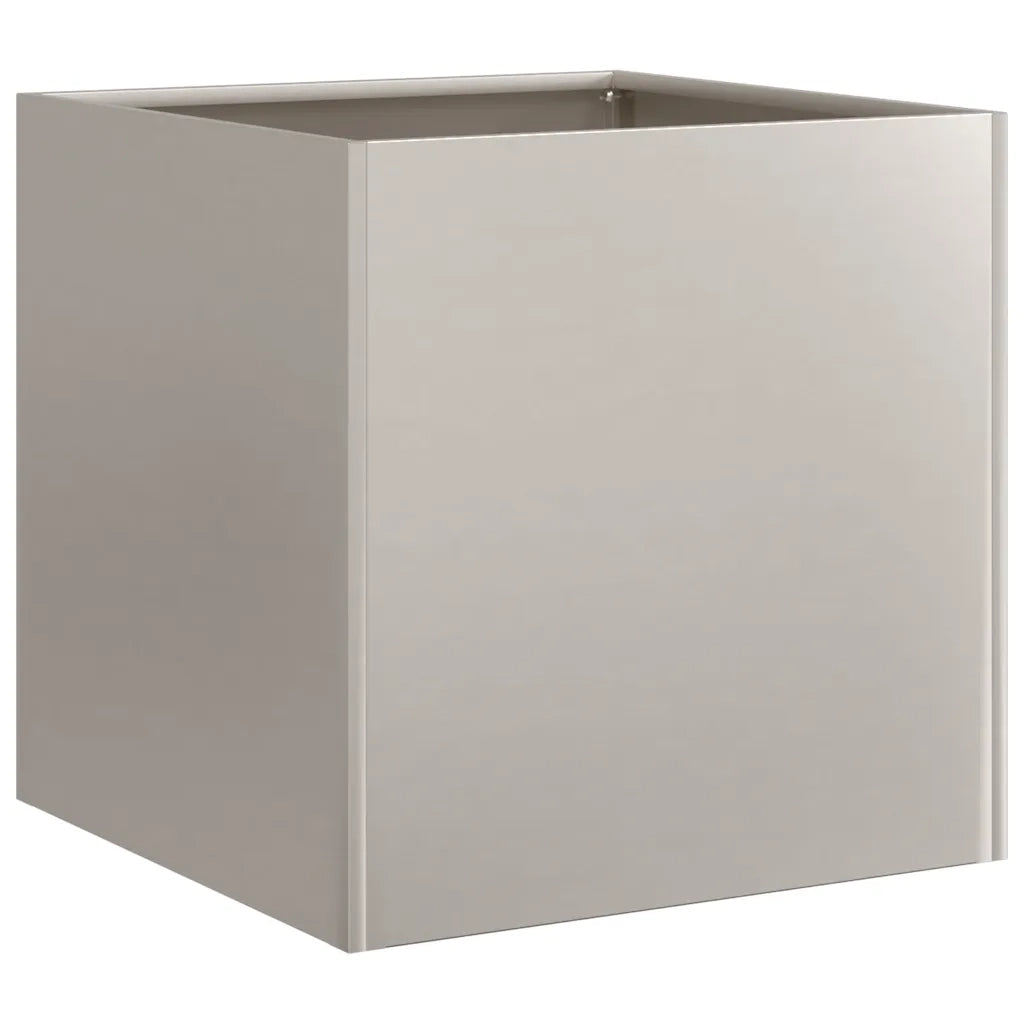 Fioriera Arrugginita 40x40x40 cm in Acciaio Corten