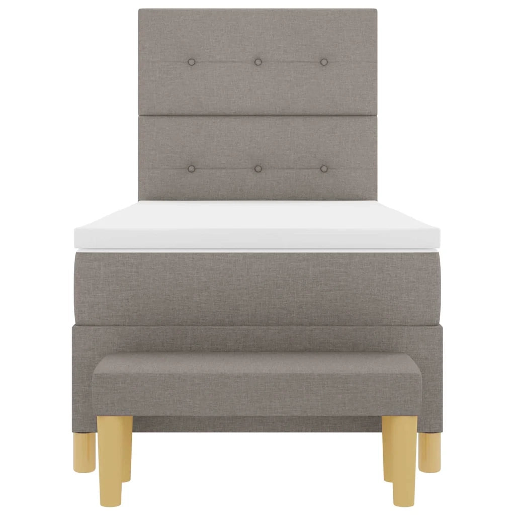 Letto a molle con cuscino Talpa 200 x 80 cm Tessuto 3344258