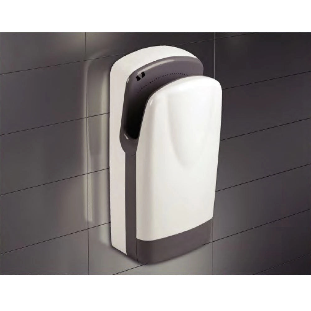 Asciugamani Elettrico con Fotocellula 1750W Vama Tornado Protech BF Bianco