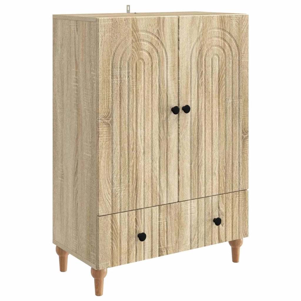 Credenza Rovere Sonoma 66 x 34,5 x 95 cm Legno ingegnerizzato