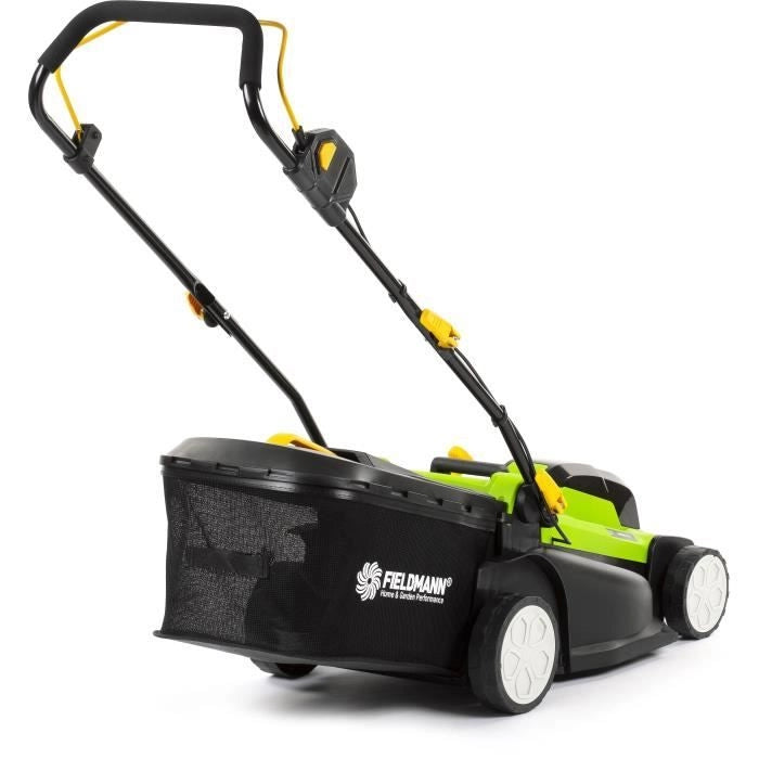 Rasaerba a batteria - FIELDMANN - 20V - Lunghezza di taglio 43 cm - Altezza massima 75 mm - Batteria e caricabatteria non inclusi