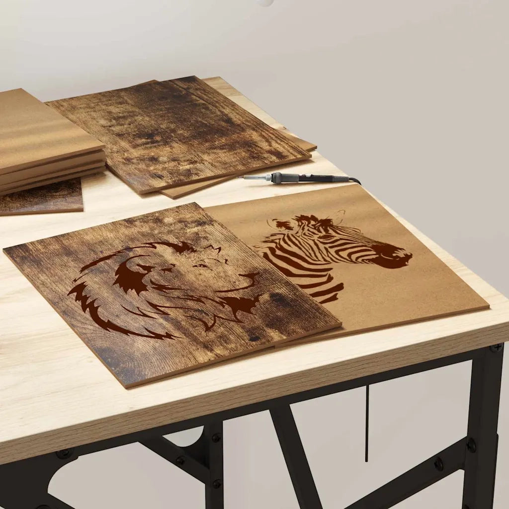 Pannelli decorativi 150 pcs Rovere fumé 21 x 30 x 0,27 cm