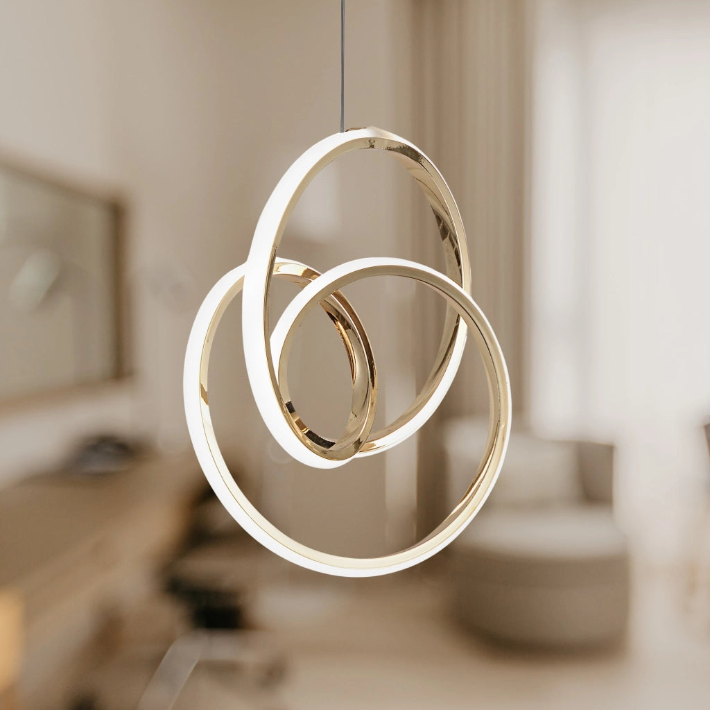 Lampada A Sospensione Led G076-1cp Gold
