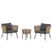 Pianta di semprevivo artificiale in vaso succulenta materiale sintetico verde e Nero 31 cm accessorio decorativo per interni
