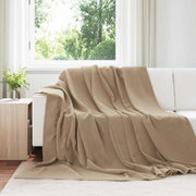 Coperta Cammello 220 x 240 cm Panno