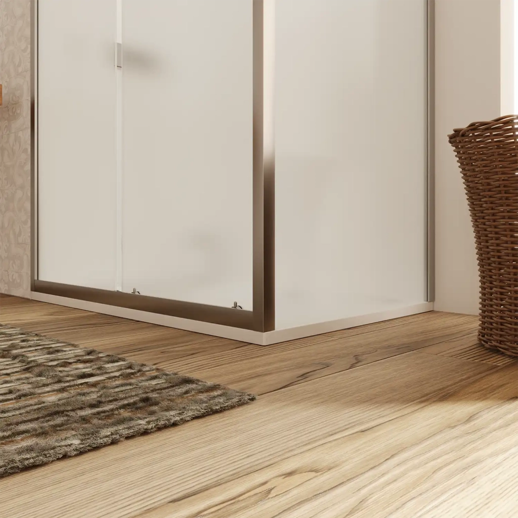 Box doccia 90x105 cm scorrevole vetro temperato 6mm opaco h190 | Lipari