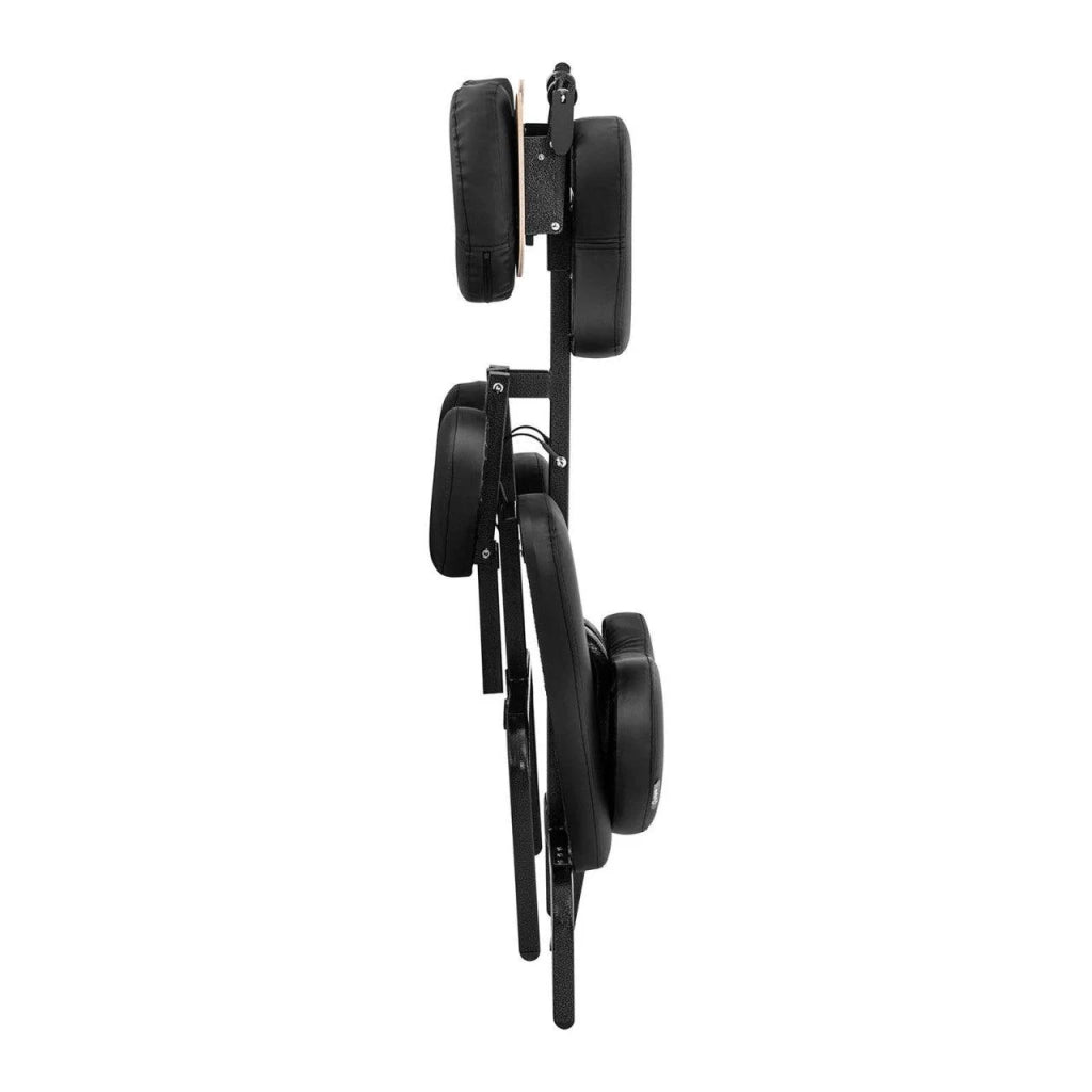 Poltrona massaggiante pieghevole in acciaio rivestimento in PVC portata 130 kg con sacco nero 14_0000884