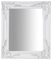 Biscottini Specchiera da appendere verticale/orizzontale L27xPR3xH32 cm finitura bianco anticato.