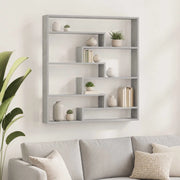 Scaffale da parete Grigio Cemento 103 x 17 x 102 cm 8015019