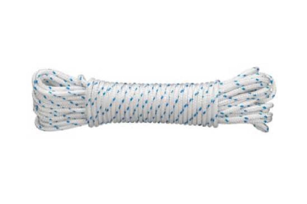 Corda In Poliestere Diametro 4 Mm Bianco/Bl L Mt 20 - Masidef