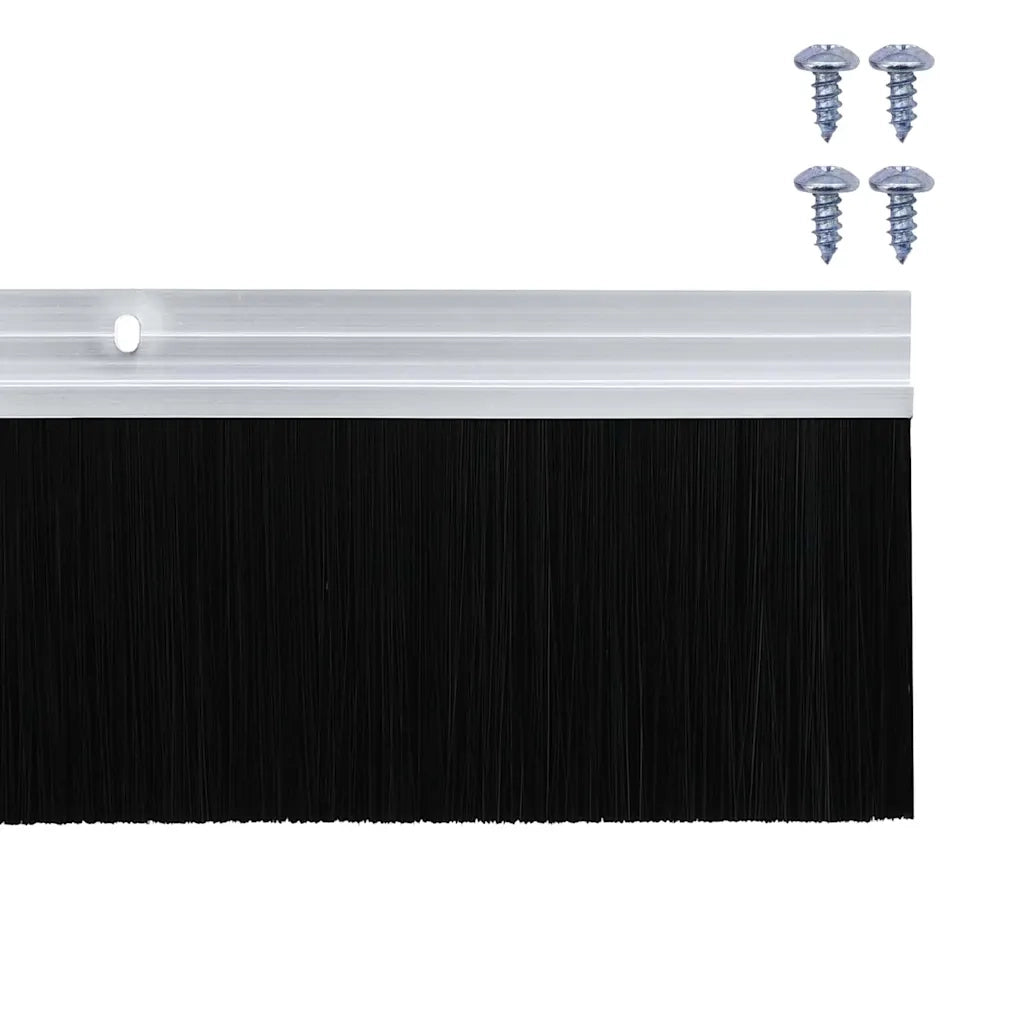Spazzole per porte a vite 6 pz Argento 100 cm CFW3863822