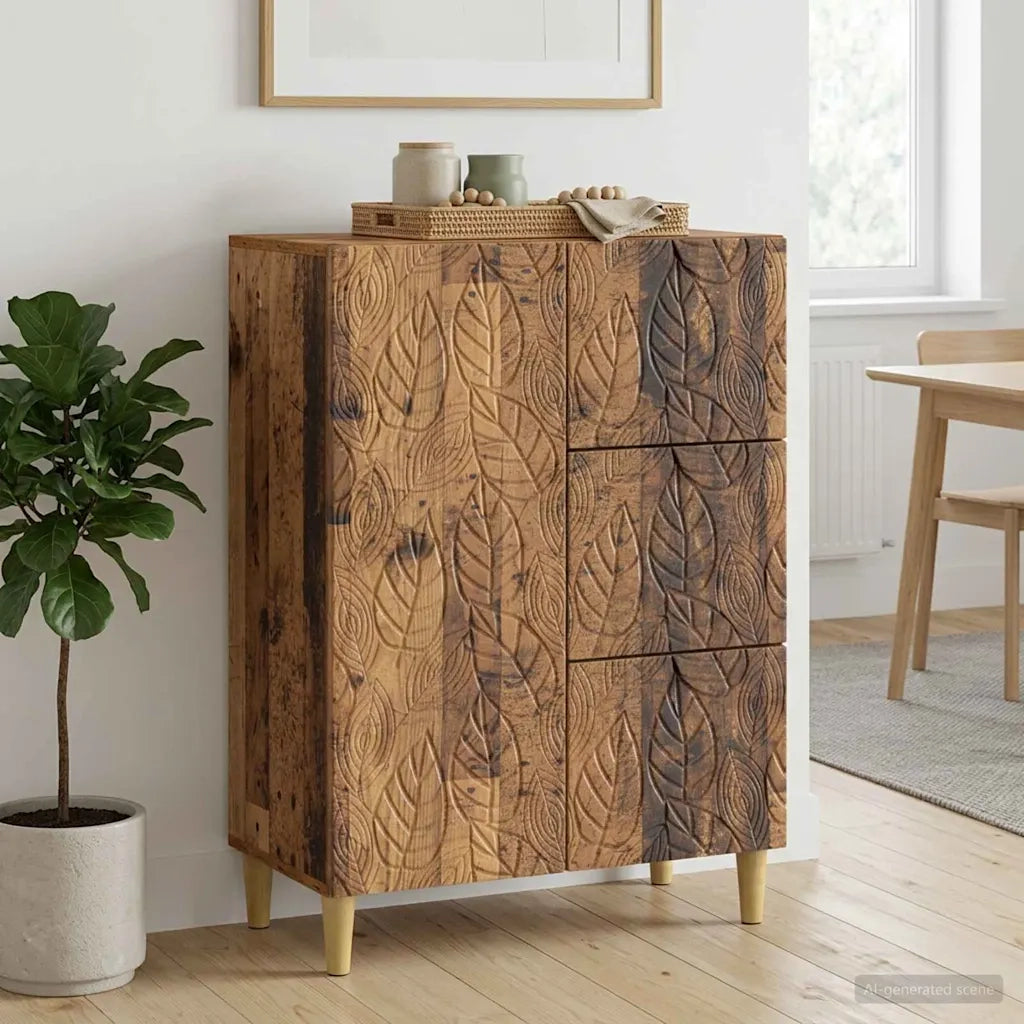 Credenza Legno antico 66 x 34,5 x 90 cm Legno ingegnerizzato 895093