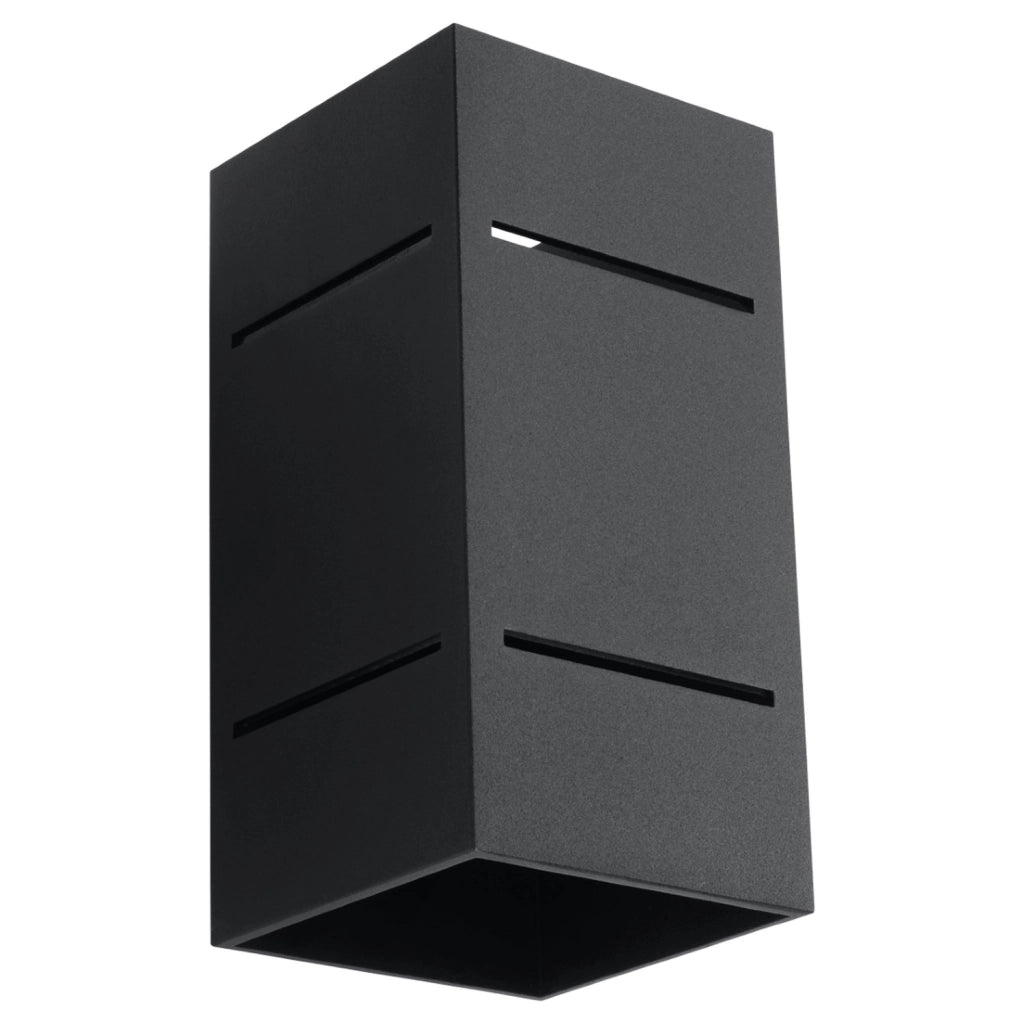 Applique da parete KUBANO nera Pure Lume 1xG9 PU.0478