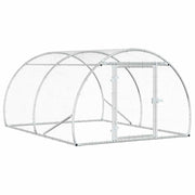 Pollaio Argento 200 x 150 x 100 cm Acciaio zincato 42042523