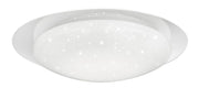 Plafoniera da Interno a LED in Plastica Bianco