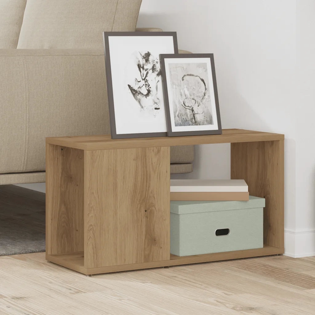 Mobile TV | Armadietto TV | Mobile Porta TV Rovere Artigianale 60x24x32 cm in Truciolato
