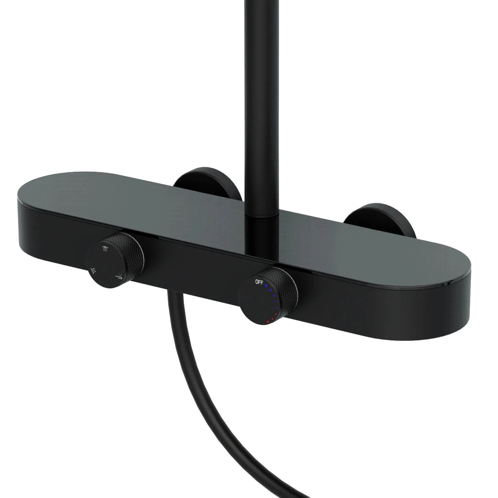 Set Doccia Rea Creo Black