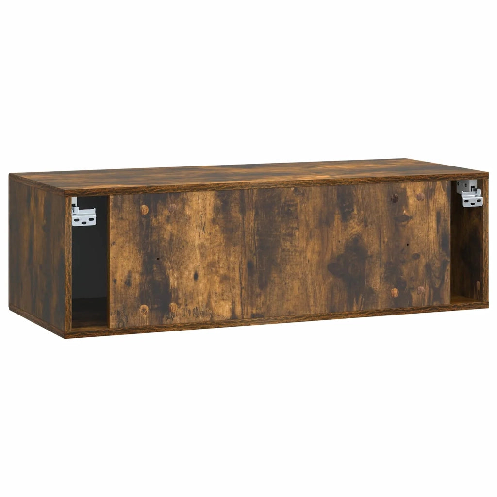 Mobile Porta TV da Muro Rovere Fumo 99 x 41 x 30 cm