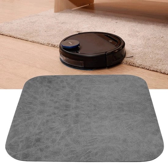 Pavimento Antiscivolo Assorbente - Panno Antiscivolo - Tappetino Universale per Aspirapolvere - Dimensioni 42x42x0,5cm - Adattamento Perfetto - Materiale in Gomma - Tappetino per Aspirapolvere