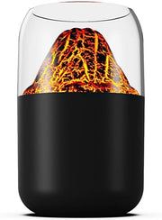300 ml Desktop Luminoso per l'Umidificazione dell'Aria con Doppio LED Ambientale per Camera da Letto Ufficio Home Fitness