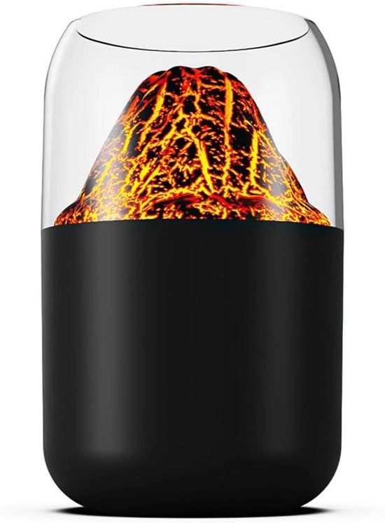 300 ml Desktop Luminoso per l'Umidificazione dell'Aria con Doppio LED Ambientale per Camera da Letto Ufficio Home Fitness