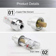 Filtro d'aria e trappola d'acqua per pennelli ad aria - Connetti su 1/8" Threads.