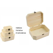 Trade Shop - Set 3 Scatole In Legno Decoupage Portagioie Matrioska Cofanetto 74017a Ly-30180 -