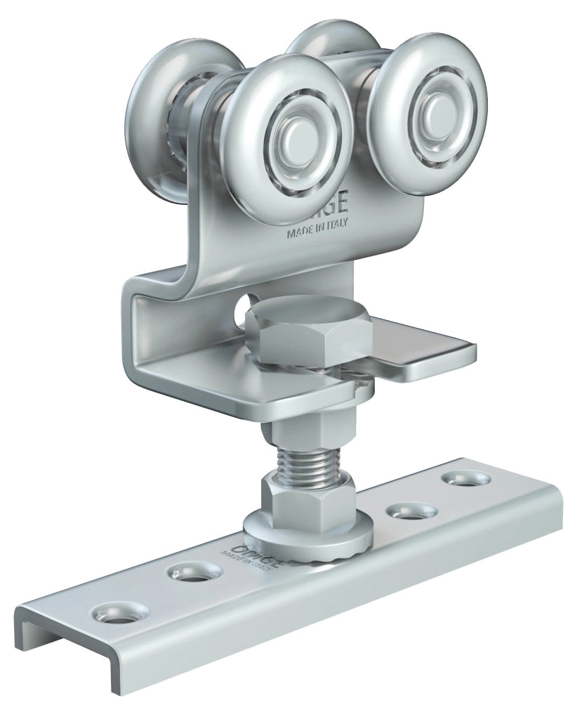 OMGE   23 CARRELLO A 4 RUOTE D 24 MM PORT 45 KG*- 10,0 pz