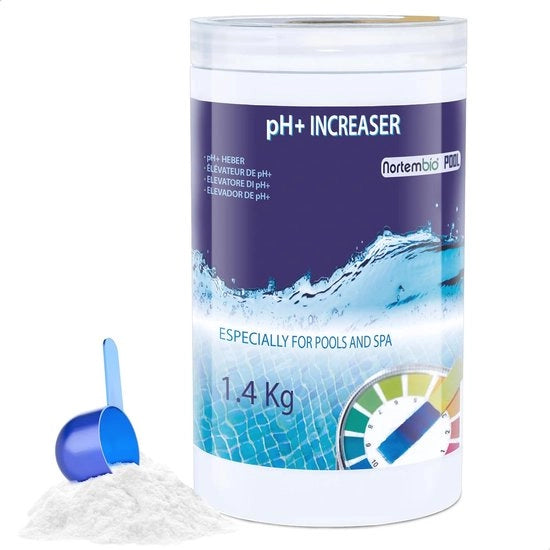 Polvere per Elevazione del pH per Piscine e Bagni Termali - Migliora la Qualità e la Salute dell'Acqua