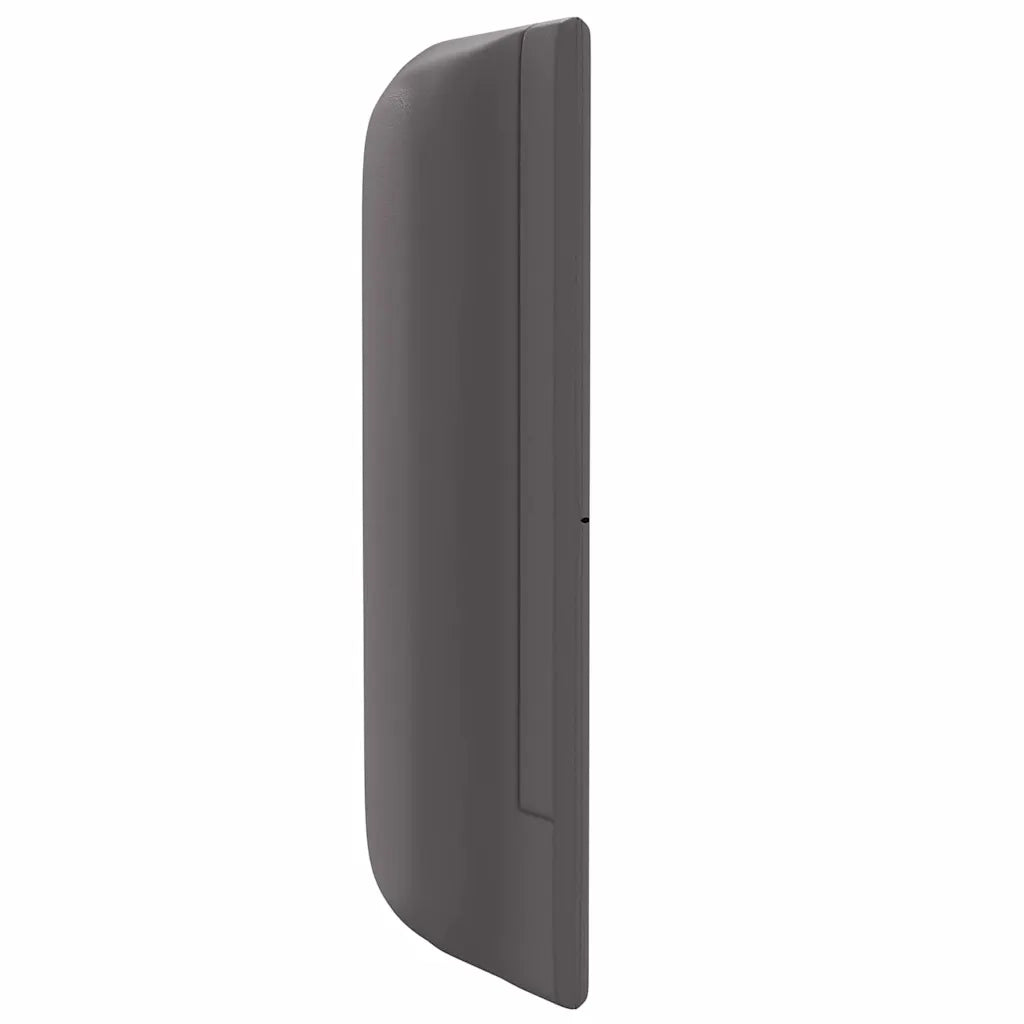 vidaXL Orecchie della Testata 2 pcs Grigio 40 x 16 x 5 cm