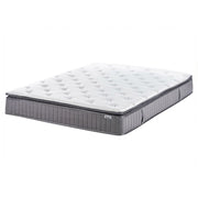 Materasso a molle insacchettate EU misura matrimoniale 160 x 200 cm con imbottitura in memory foam rinfrescante rivestimento rimovibile 3 piedi dura rigidità design moderno trapuntato