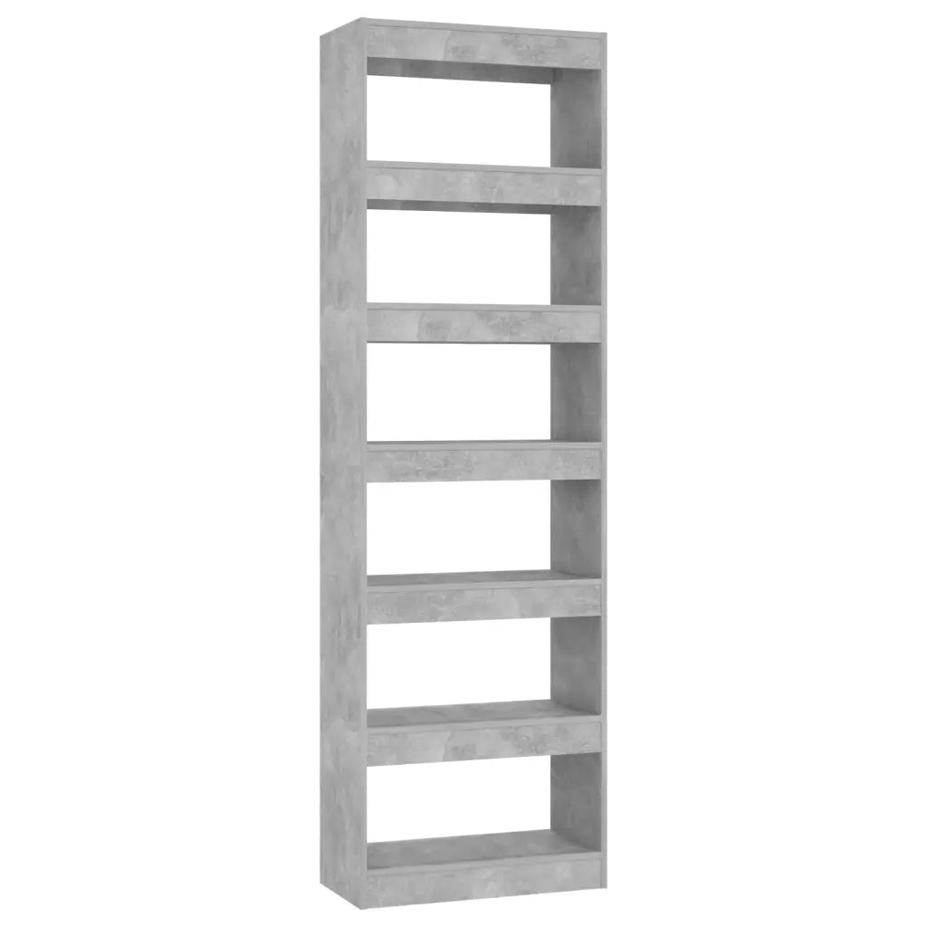 Libreria/Divisorio Grigio Cemento 60x30x198 cm 811686
