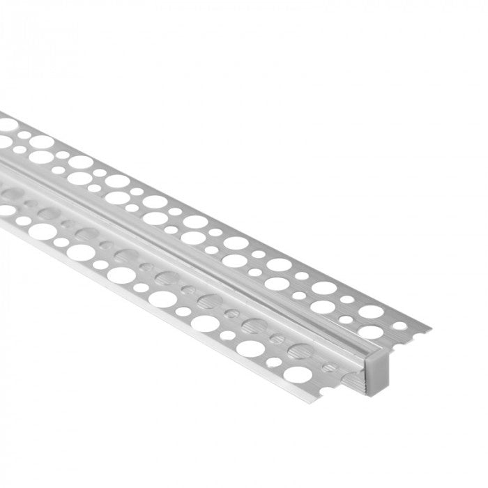 Profilo LED incasso GPW-02 anodizzato trasparente 2m Ecolight
