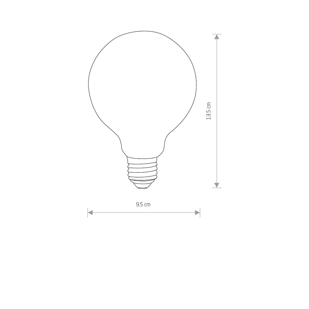 Nowodvorski lampadina LED Filament Globo E27 8W 3000K