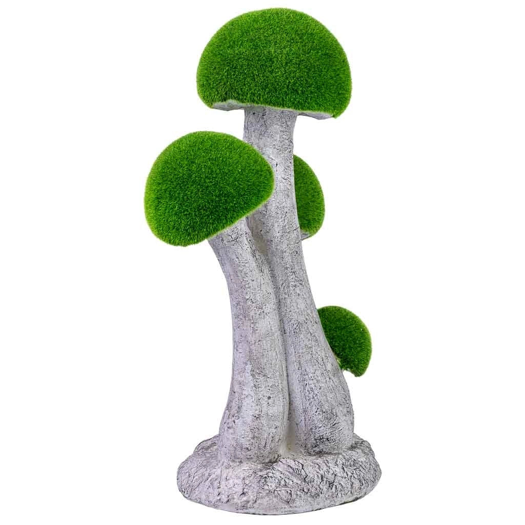 Decorazione in metallo figura funghi 29x22,5x54h cm