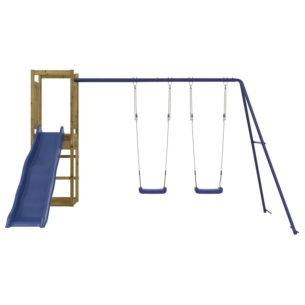 Set da Gioco da Esterno in Legno di Pino Impregnato 3155959