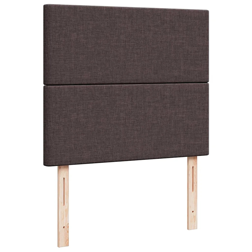 vidaXL Struttura Letto Pouf con Materasso 80x200 cm in Tessuto